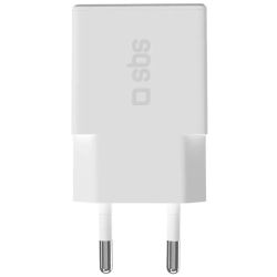 SBS Mobile Extra Slim GaN Charger 30W USB Netzladegerät weiß (TETRGAN1C30SLIM)