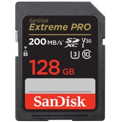 Extreme PRO R200/W90 SDXC 128GB Speicherkarte (SDSDXXD-128G-GN4IN)