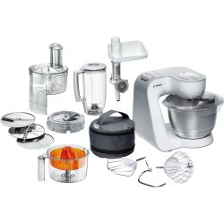 MUM54251 Styline Küchenmaschine weiß/silber (MUM 54251)