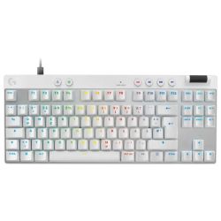 Logitech G PRO X TKL Rapid Tastatur weiß/silber (920-013240)