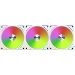 Uni Fan AL120 V2 120mm Lüfter weiß 3er-Pack (UF-AL120V2-3W)