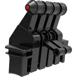 Aeronautical Throttle Pack für Airbus A319 - A380 (schwarz) ()