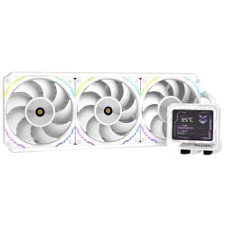 V360 LCD White Wasserkühlung weiß (VK-AIOV360W)