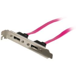 SATA 3 Gb/s-Kabel Intern 2x SATA 7-pol. female - 2x SAT (VLCP73800R05)