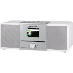 DIRA S 32i CD Internetradio weiß/silber (30-320-03)