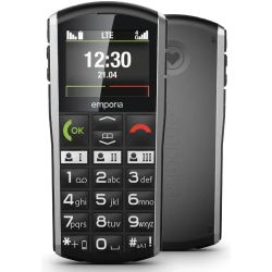 Emporia Simplicity LTE V3 Mobiltelefon schwarz/silber (V27.LTE.v3.bk.01)