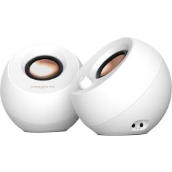 Creative Pebble Pro 2.0 Lautsprecherset weiß (51MF1710AA003)