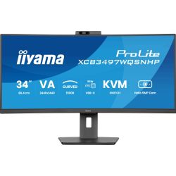 Iiyama ProLite XCB3497WQSNPH-B1 Monitor curved schwarz (XCB3497WQSNPH-B1)