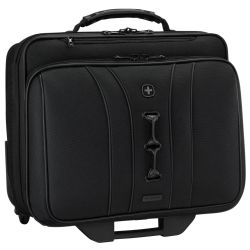 Wenger Legacy Black 15.6 Notebooktasche schwarz mit Trolleyfunktion (653631)