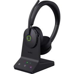 Yealink WH68 UC ANC DECT Bluetooth Headset schwarz + Ladestation (1208713)