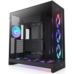 NZXT H9 Flow RGB+ [2025] Black Gehäuse schwarz (CM-H92FB-P1)