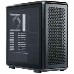 Cooler Master MasterFrame 600 Gehäuse schwarz mit Sichtfenster (MF600-KGNN-S00)