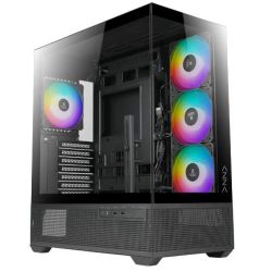 Azza Tiara Black Gehäuse schwarz mit Sichtfenster (CSAZ-501B)