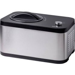 Unold 48826 Eva Jogurtbereiter/Eismaschine silber/schwarz (48826)