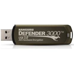 iStorage Defender 3000 16GB USB-Stick grün (KDF3000-16G)