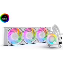 EK Water Blocks EK-Nucleus AIO CR360 Lux D-RGB White Wasserkühlung  (3831109897850)
