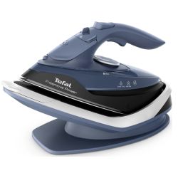 Tefal FV6675 Freemove Power Dampfbügeleisen blau/schwarz (FV6675E0)