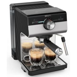 Krups XP 384E Authentic Kaffeemaschine silber/schwarz (XP384E)