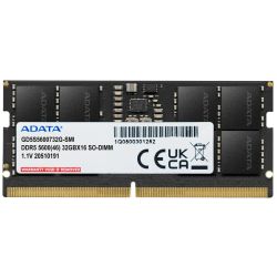 ADATA GOLD SO-DIMM 32GB DDR5-5600 Speichermodul tray (GD5S5600732G-SMI)