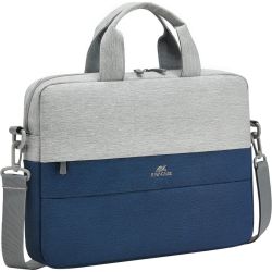 RivaCase 7522 10.1-14 Notebooktasche grau/dunkelblau (7522 GREY/DARK BLUE)