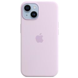 Apple Silikon Case mit MagSafe flieder für iPhone 14 (MPRY3ZM/A)
