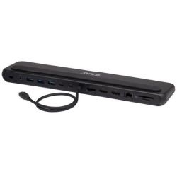 Club3D 12-in-1 Triple-Display-Dockingstation mit Netzteil schwarz (CSV-2541)