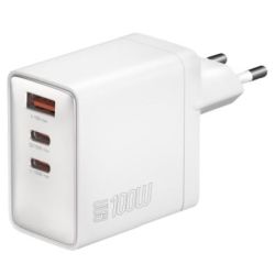 4smarts 4smarts Netzladegerät GaN Pocket 100W 2C+1A, weiss (542100)