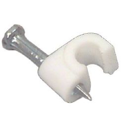 Nedis Kabelclips Klammer 5 mm Weiss (CLPRW-5)