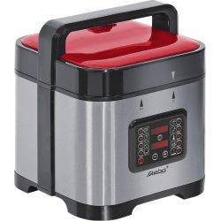 Steba DD 1 Eco Multi­kocher/ Schnell­kochtopf edelstahl/rot/schwarz (050300)