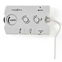 Nedis ASCR10020GY Audio-Schalter grau (ASCR10020GY)