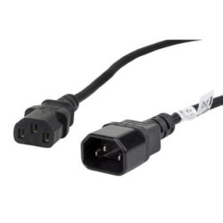 Lanberg LANBERG IEC 320 C13->C14 1.8M VDE SCHWARZES STR (CA-C13E-11CC-0018-BK)