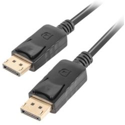 Lanberg LANBERG DISPLAYPORT M/M 19 PIN V1.2 KABEL 3M 4K (CA-DPDP-10CC-0030-BK)