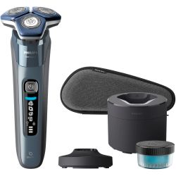 Philips S7882/55 Series 7000 Elektrorasierer schwarz/blau (S7882/55)