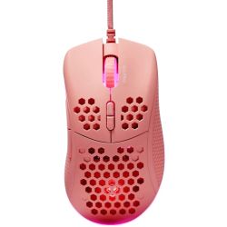 DELTACO DM210 Ultra-Light Gaming Maus rosa (GAM-108-P)