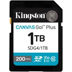 Kingston Canvas Go! Plus Gen4 R200/W160 SDXC 1TB Speicherkarte (SDG4/1TB)
