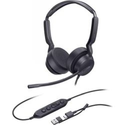 Yealink UH42 Dual Teams USB-C/A Headset schwarz (1308195)