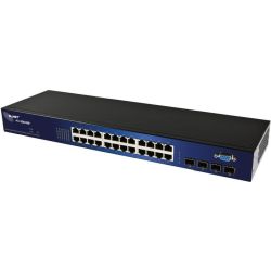 Allnet SG84 Rackmount Gigabit Smart Switch schwarz (ALL-SG8428M)