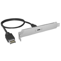 RaidSonic Adapter IcyBox USB 20 Gbit/s von Type-E Port (IB-AC553)