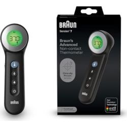 Braun BNT400B Senisan 7 Fieberthermometer schwarz (BNT400B)