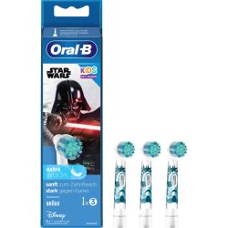 Braun Oral-B Kids Star Wars Kinder-Ersatzbürste weiß 3er-Pack (404309)