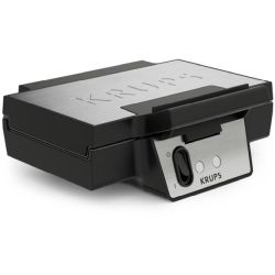 Krups FDK261 Iconic Waffeleisen edelstahl/schwarz (FDK261)