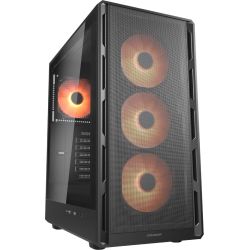 Cougar Airface Pure Pro Gehäuse schwarz mit Sichtfenster (CGR-2GA5B-P)