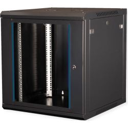 Value 19 Zoll Netzwerkschrank 12HE schwarz unmontiert (26.99.0830)