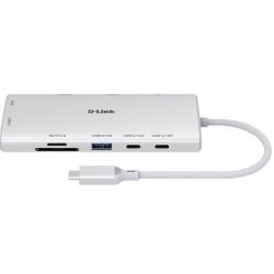 D-Link 10in1 USB-C Hub weiß (DUP-A01)