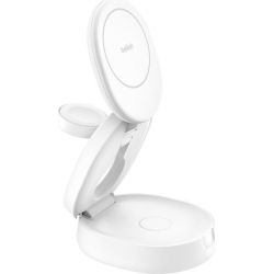 Belkin BoostCharge 3in1 Ladestation mit Qi2 weiß (WIZ034kqWH)