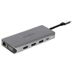 Plusonic USB-C Docking Station 8-in-1 grau (PSUC0216)