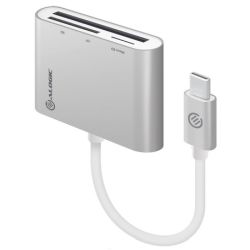 Alogic Alogic Card Reader USB-C SD, Micro SD, Compact Flash  Silbe (VPLUCMCR)
