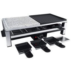 Steba RC 108 Multi-Raclette edelstahl/schwarz (631000)
