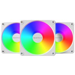 Montech GF120R V2 ARGB 120mm Lüfter weiß (GF120R V2 ARGB 3 in 1 Pack (W))
