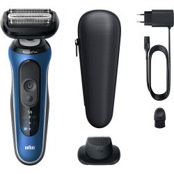Braun Series 6 62-B1200s Wet+Dry Elektrorasierer blau/schwarz (644907)